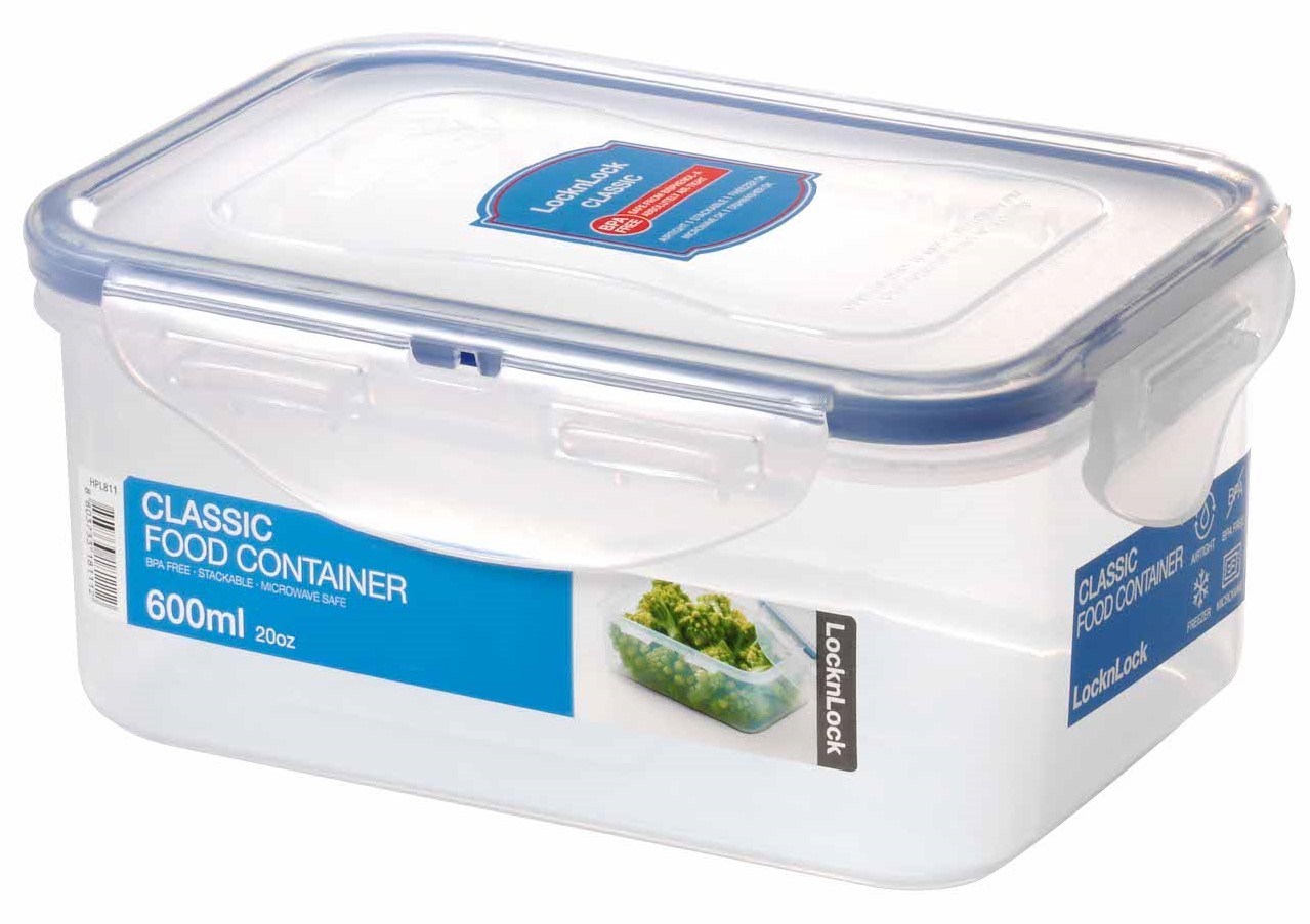 HPL811 - prostokątny pojemnik 600 ml