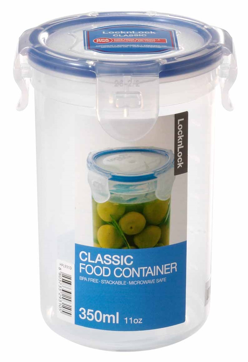 HPL931D - Okrągły, wysoki pojemnik 350 ml