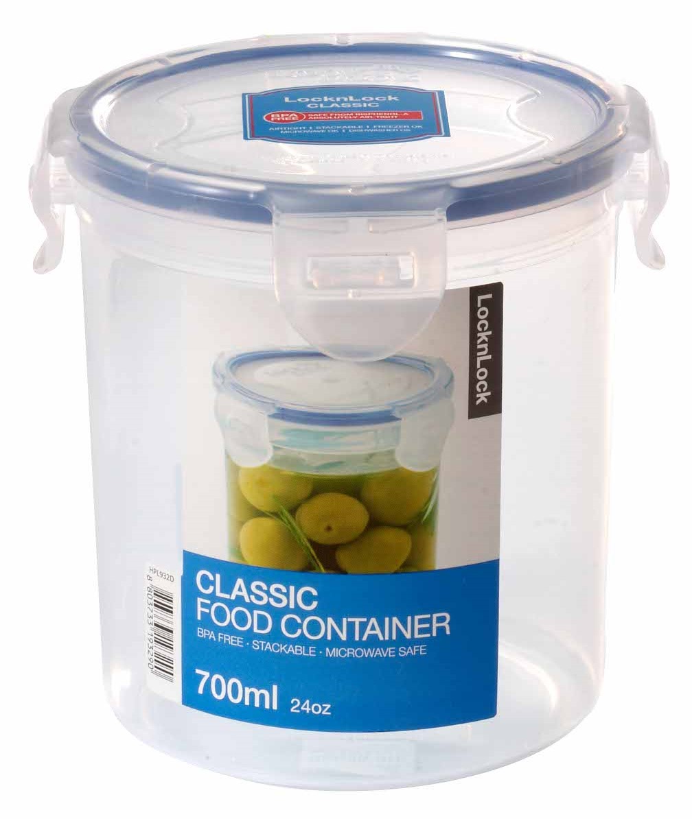 HPL932D - Okrągły, wysoki pojemnik 700 ml